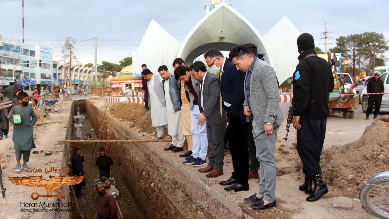 Monitoring the workflow of Herat's inner city canals