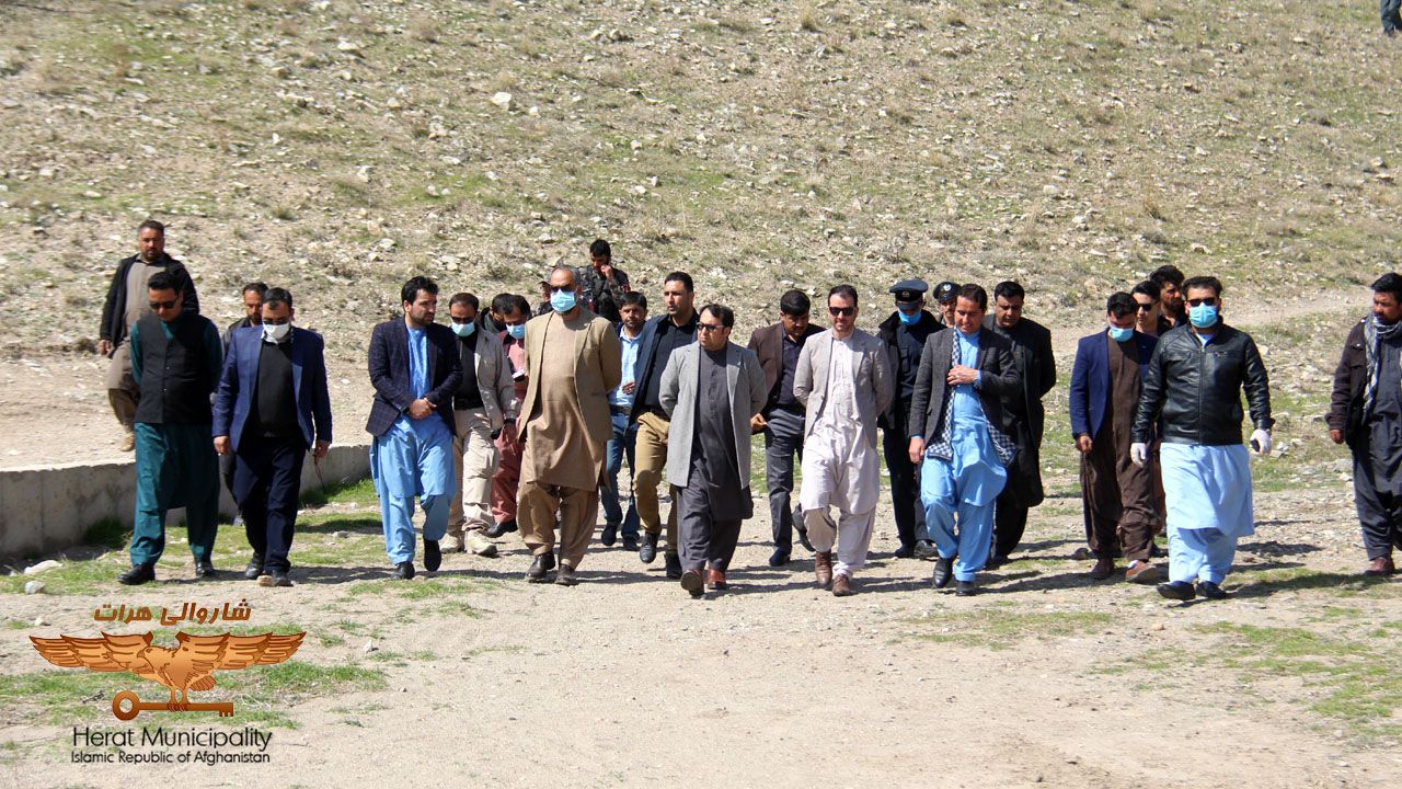 Preparations for the creation and improvement of green areas north of Herat City