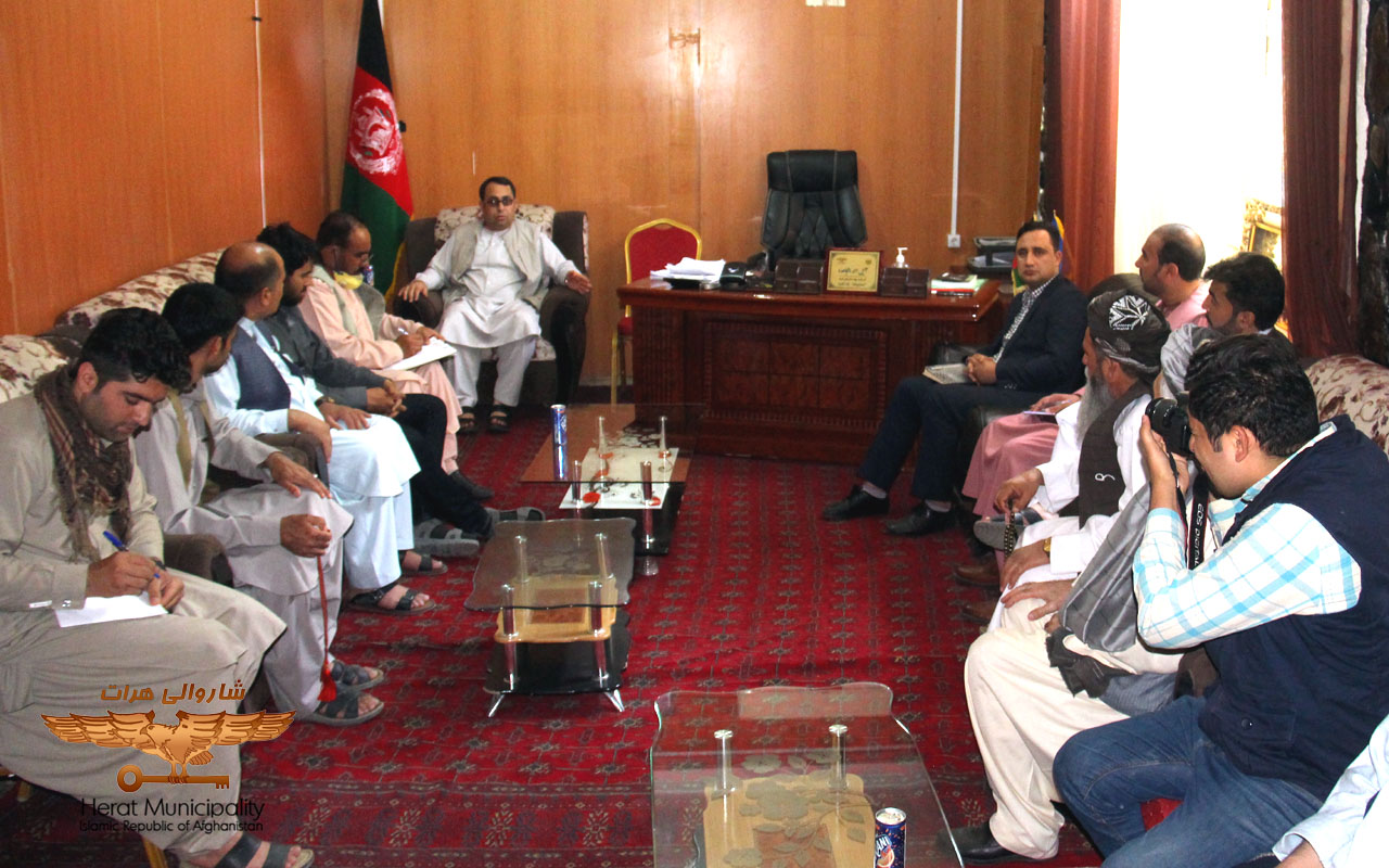 The process of improving the improvement plan in the fourth district of Herat city has started