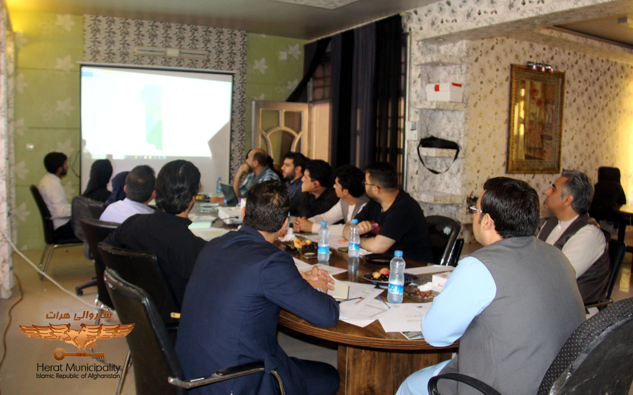 Submitting a proposal for the improvement plan of the fourth district of the city to the Herat Municipality, the University and the Department of Urban Development