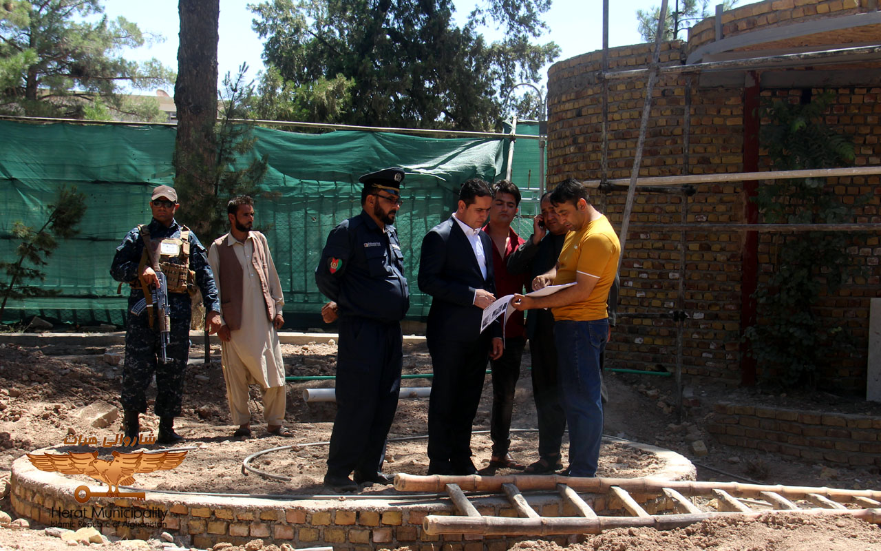 Investigation of the project of sports and recreation complex on the northwest side of Malekiar Park