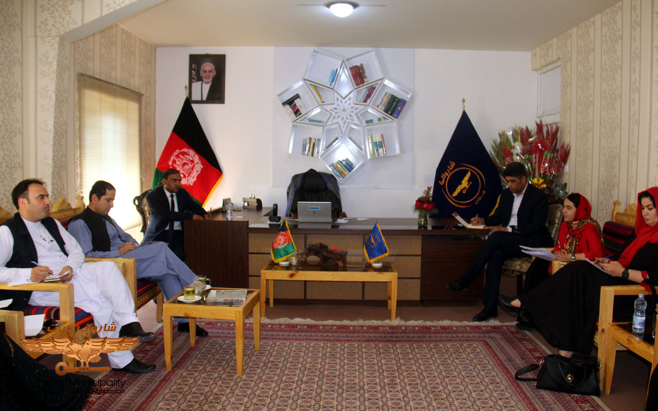 Holding a regular meeting of the Gender and Youth Committee of the Herat Municipality