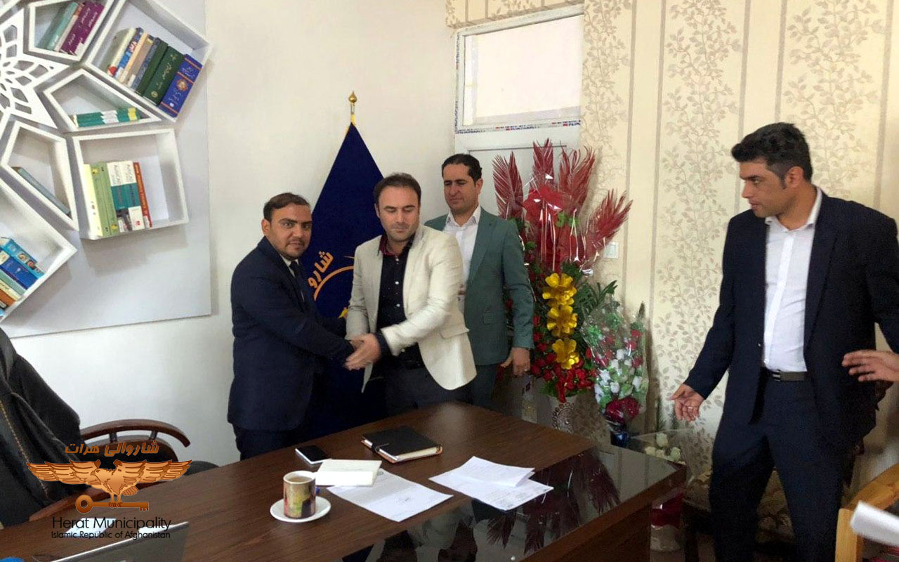 The director of urban governance of Herat Municipality was introduced to his colleagues