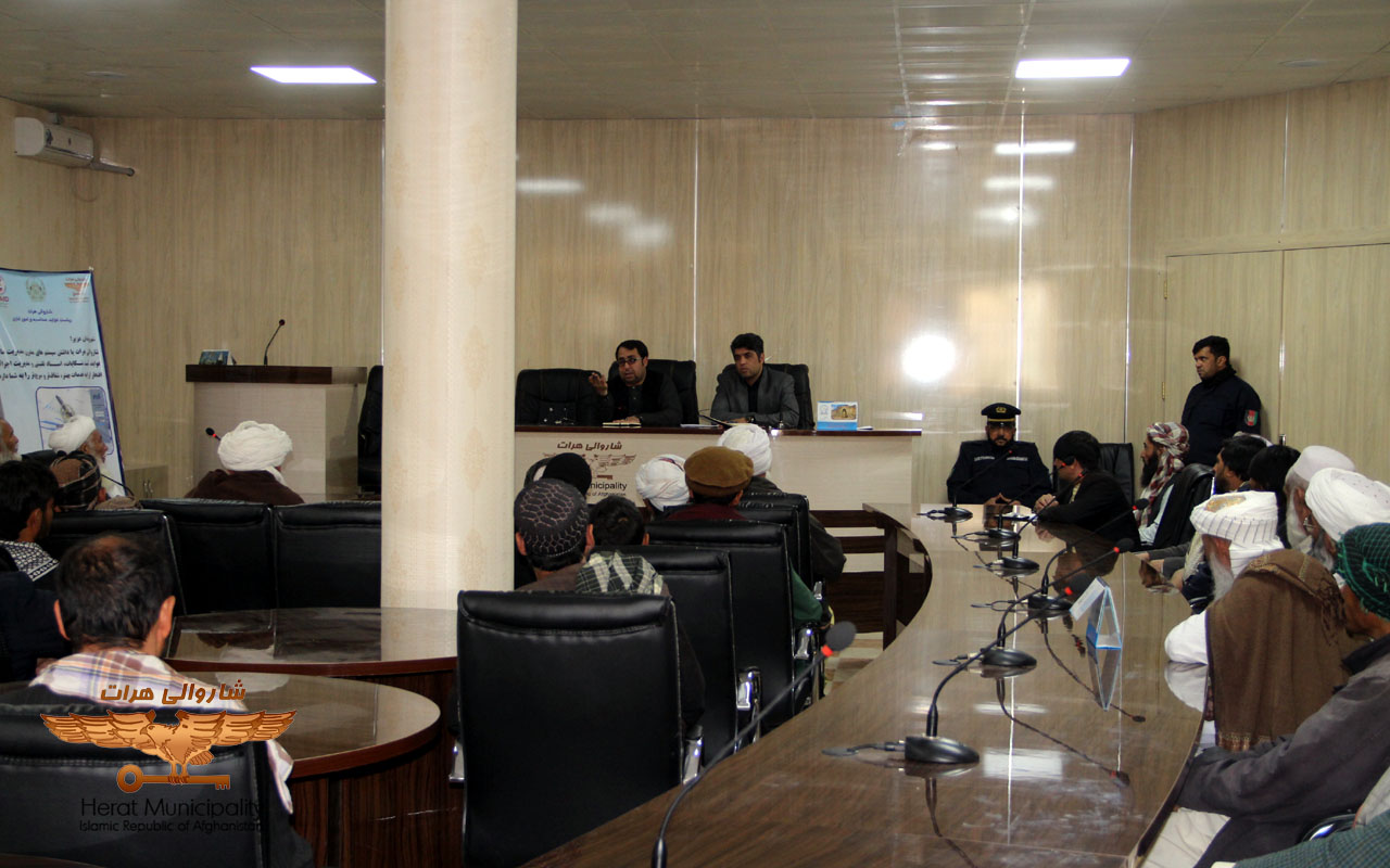 Residents of different urban areas shared their problems with the mayor of Herat