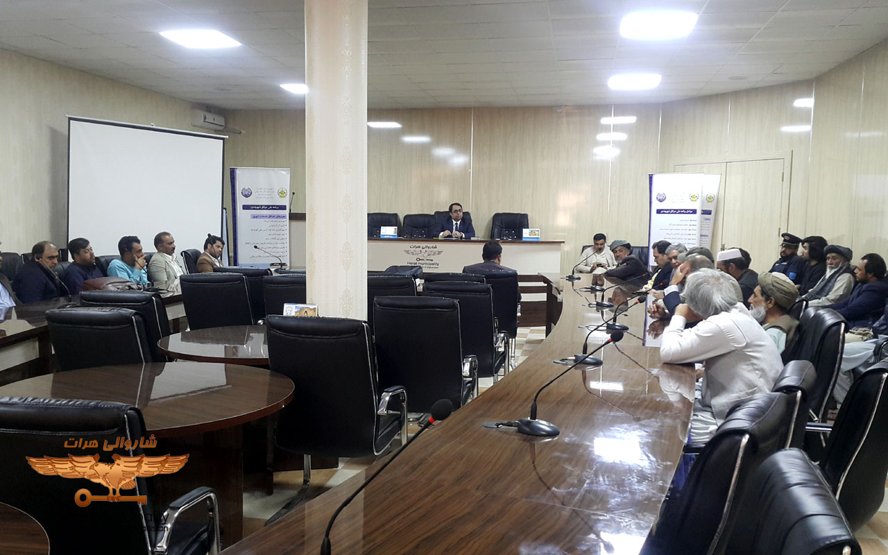 Planning the local problems of the elders and residents of the passage of Sultan Ibrahim Adham with the mayor of Herat