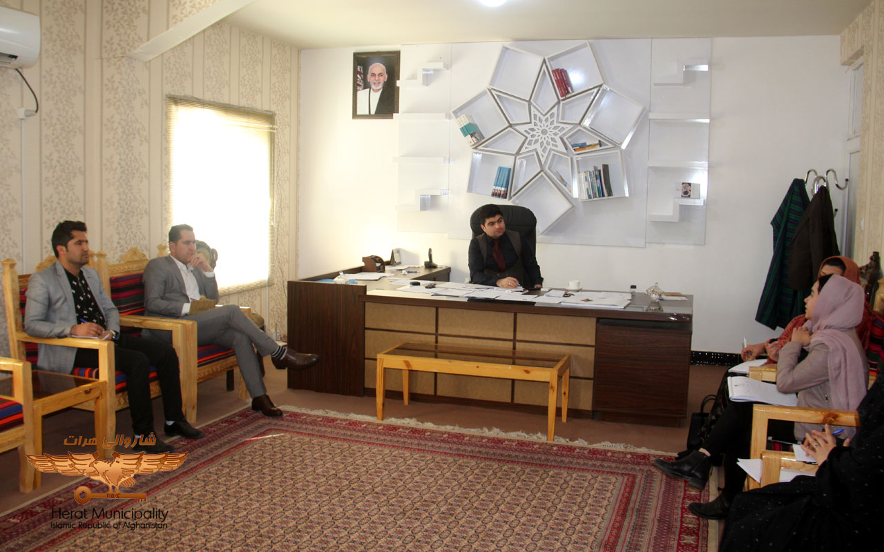 Herat Municipality Gender and Youth Committee Emphasizes on Establishing Public Order and Promoting Urban Culture