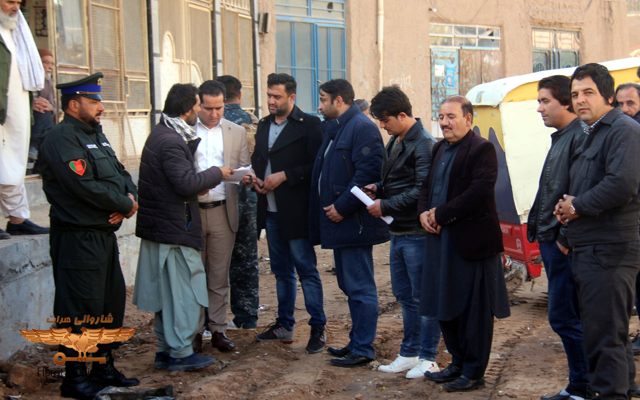 50% progress of the project of construction of canals and asphalt from the edge of Karabad to the post-e-number 1