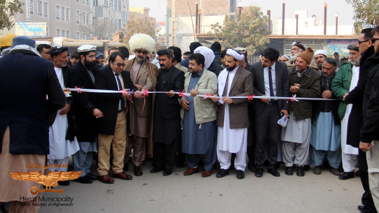 تطبیق ۸۳ پروژه انکشافی و عمرانی در نواحی پانزده‌گانۀ شهر هرات