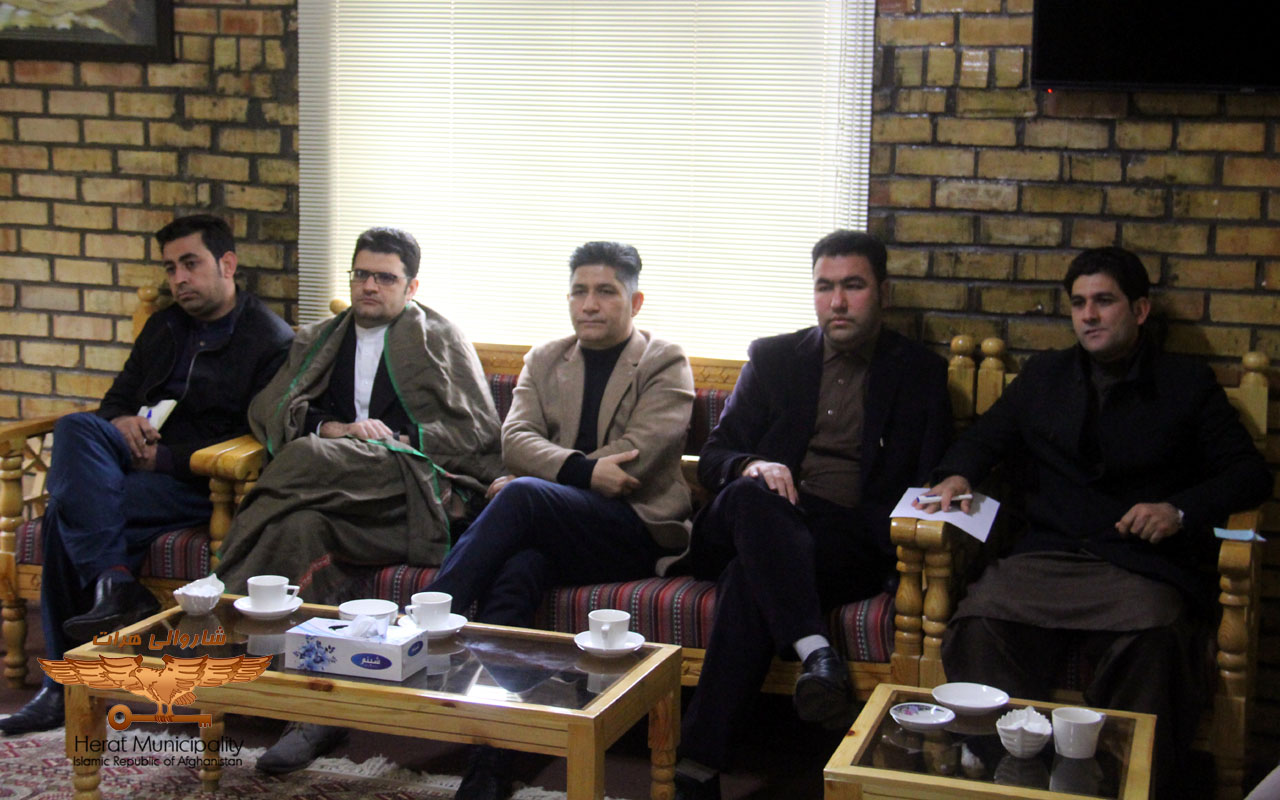 Preparation meeting of the Emergency Committee of Herat Municipality to prevent flood damage