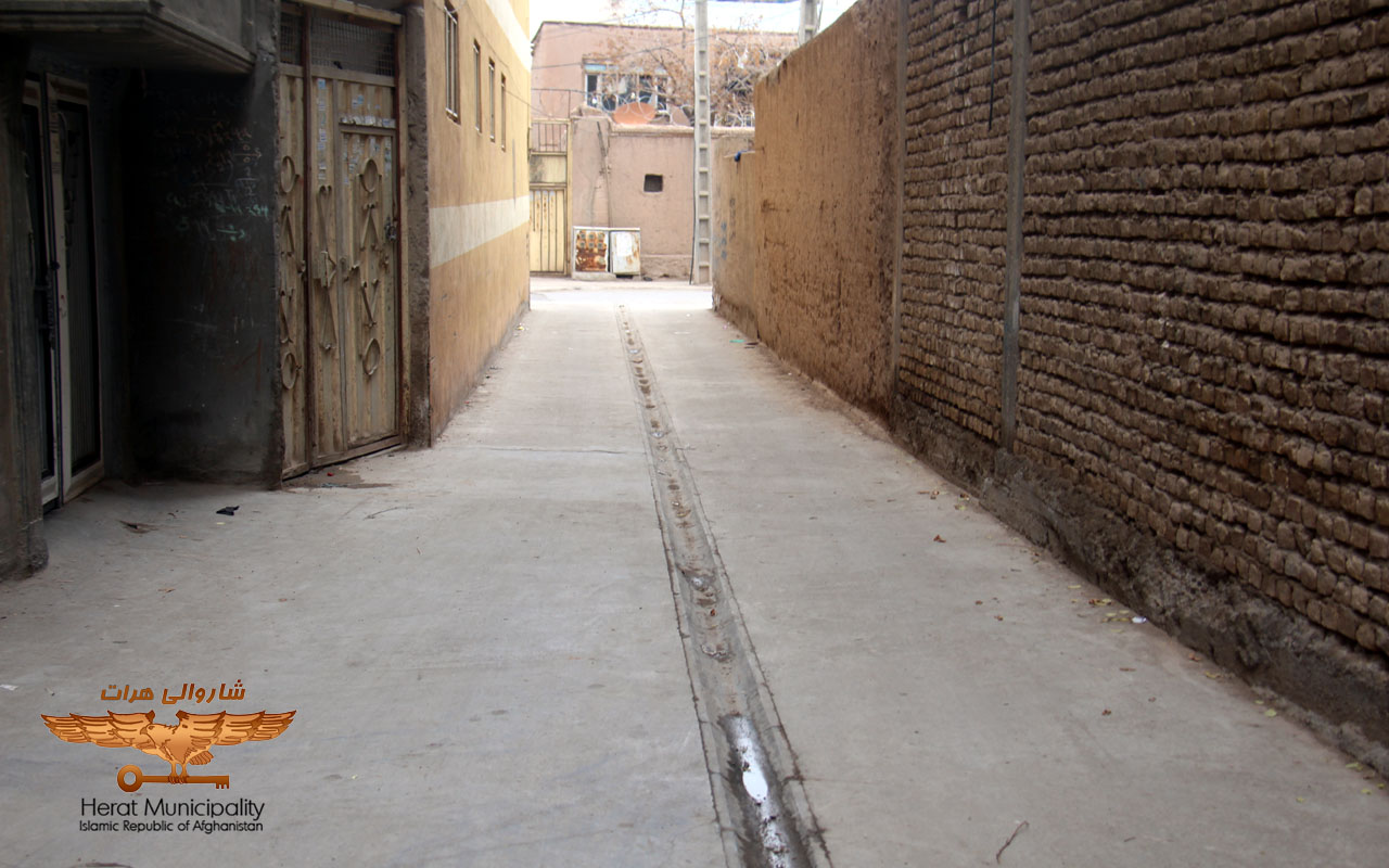 Inauguration of Khajeh Mohammad Taki alley canal construction project located in the third district of the city