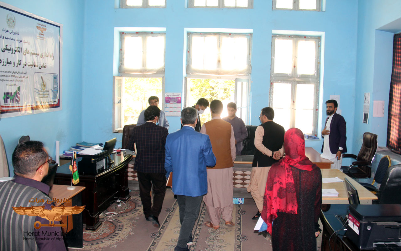 The activities and annual functions of the city district authorities of Herat are evaluated