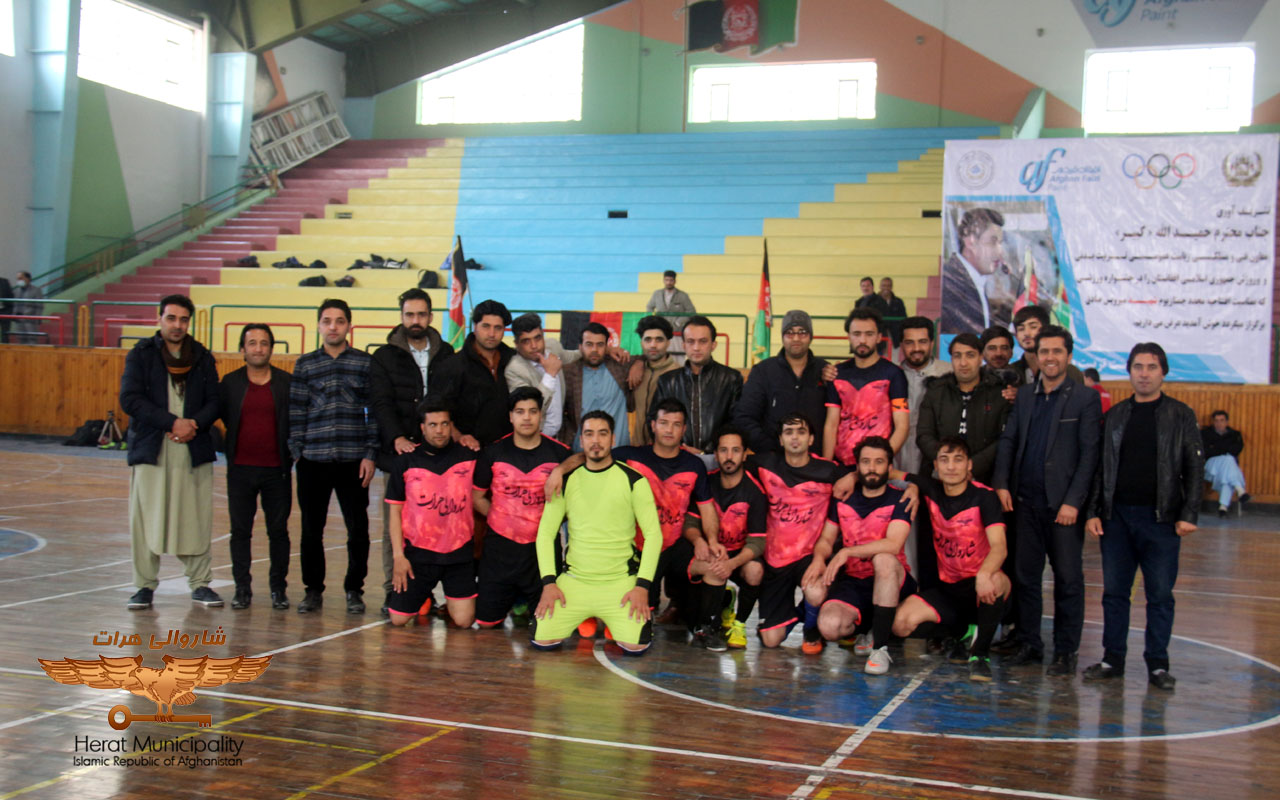 Herat Municipality Futsalists advance to the 1/8 finals of the Government Offices Cup;
