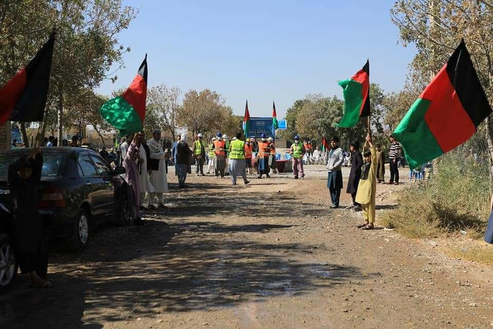 Inauguration of the asphalt project of Sidakhtar Agha Road, located in the 11th district of Herat city