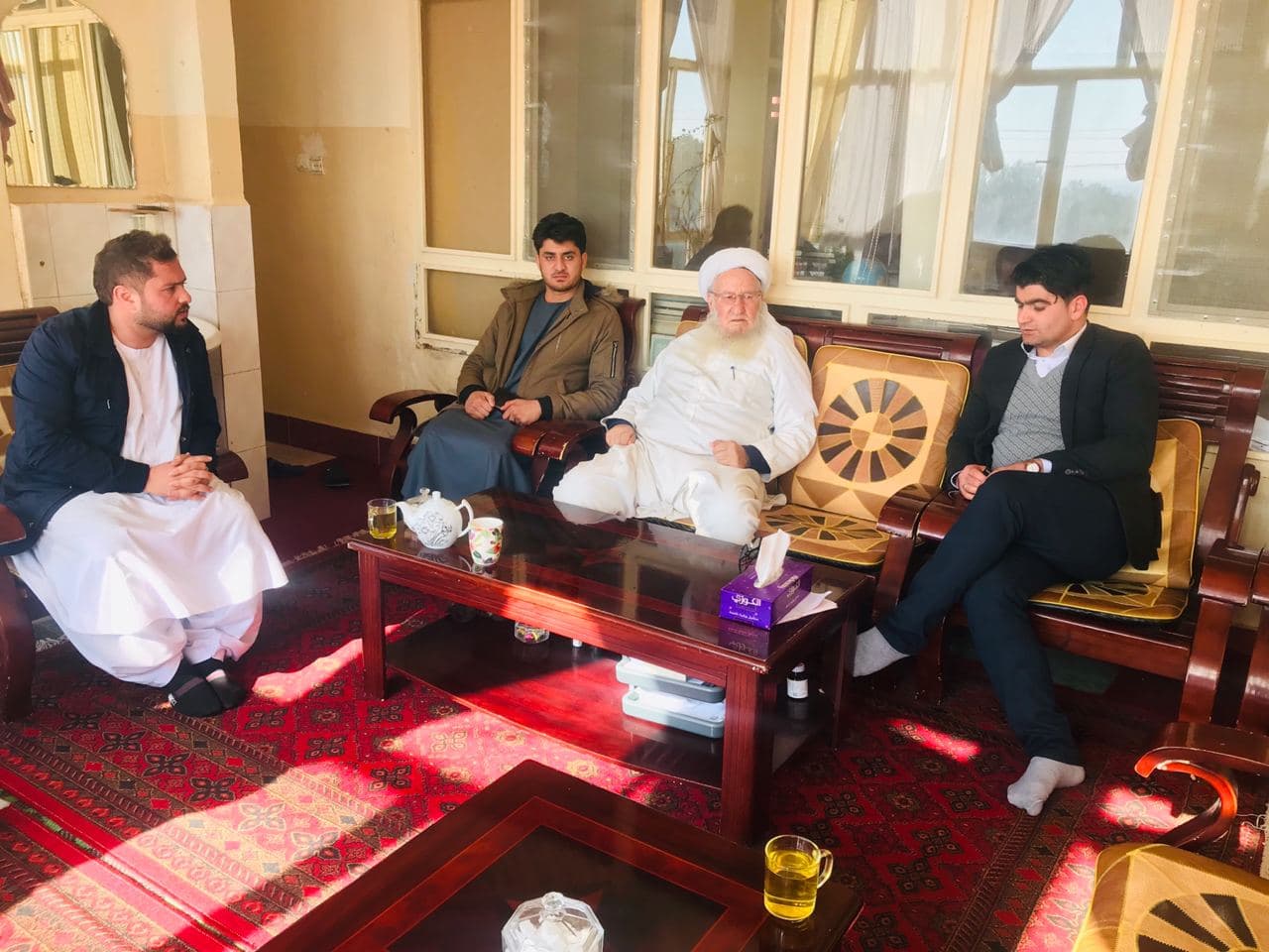 Conversation between the officials of the municipal administration of the municipal administration and the influential people of Herat