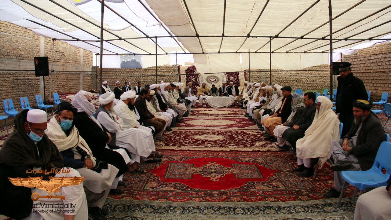 Expressing sympathy and sorrow for Herat mayor with the family of Maulana Seyyed Mohammad Samin