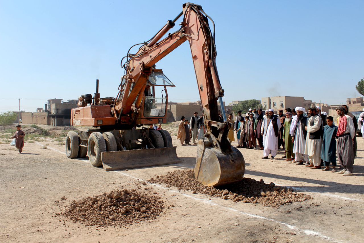 آغاز کار پروژه کانگریت ریزی