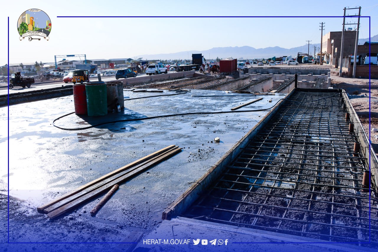 Herat Mayor and Accompanying Delegation Inspect the Progress of Development Projects in Various City Districts