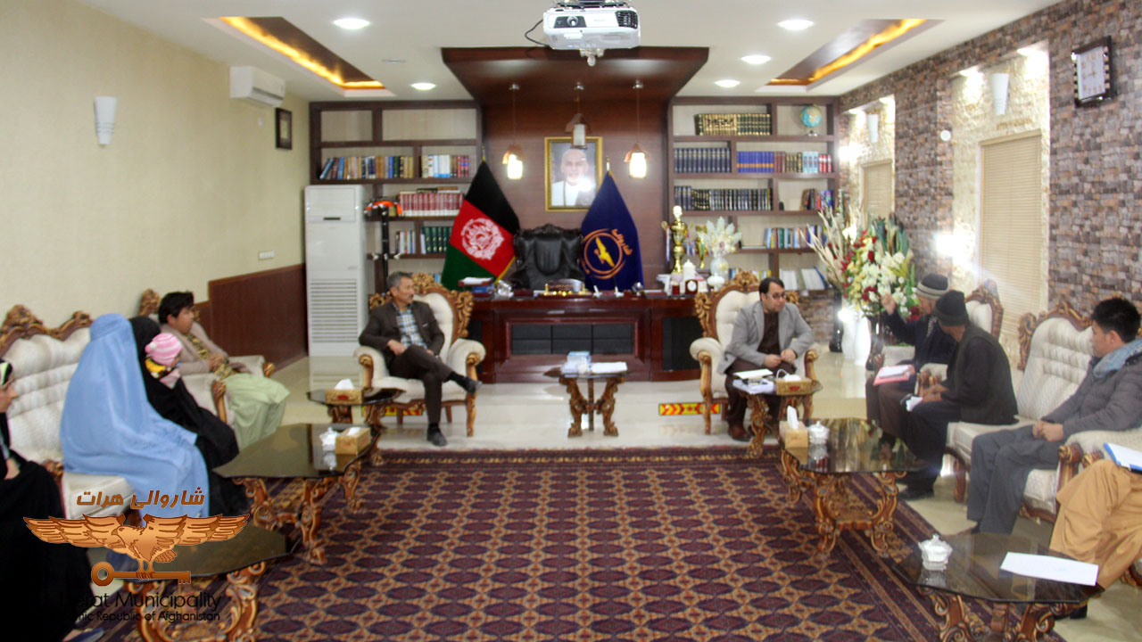 Herat Mayor: Numerous development projects will be prioritized and implemented by residents of the fifteen urban areas in the coming year
